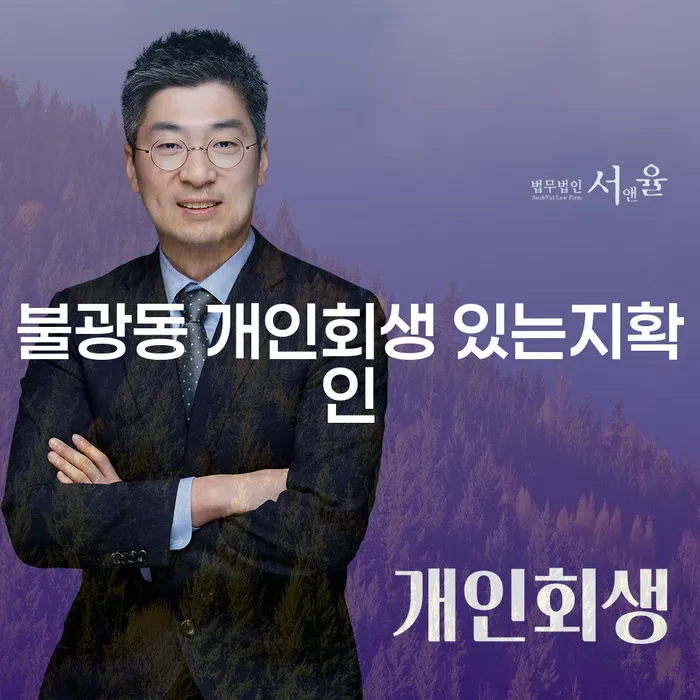 불광동 개인회생 있는지확인