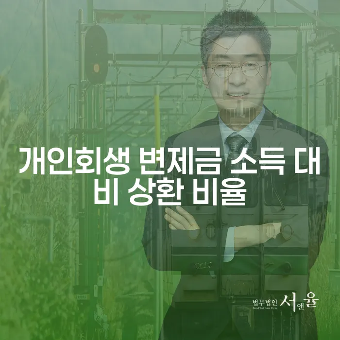 개인회생 변제금 소득 대비 상환 비율을 낮출 수 있는 방법은 무엇일까요?