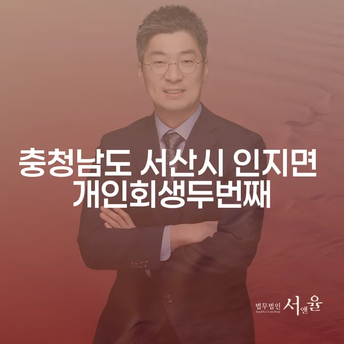 충청남도 서산시 인지면에서 개인회생을 두 번 신청해야 할까요?